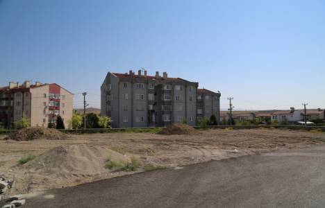 Beypazarı Oğuzkent'e futbol sahası inşa edildi!