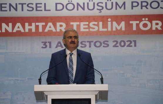 Diyarbakır da Kentsel Dönüşüm Projesi Anahtar Teslim Töreni gerçekleşti!
