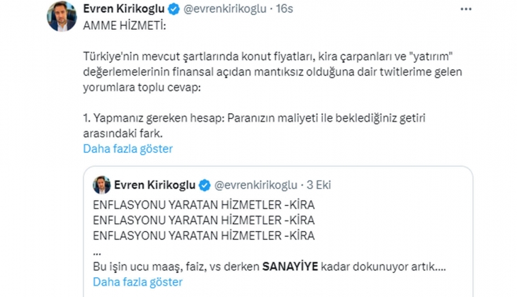 Konut yatırımı yapmak mı, parayı 2-3 yıl işledikten sonra daha çok mülk almak mı daha mantıklı?