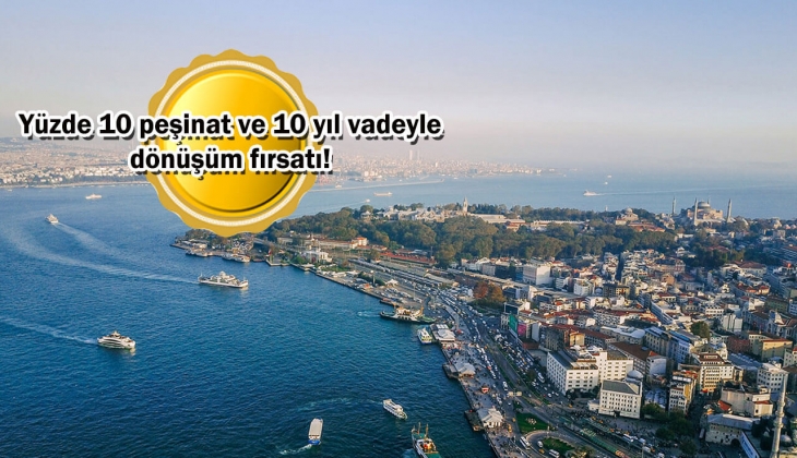 'Yarısı Bizden' kampanyasında 200 bin konut yerinde dönüşecek! Başvuru 200 bini aşarsa kura çekilecek! 