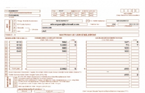 Emlak vergisi bildirimi arazi formu nasıl doldurulur?