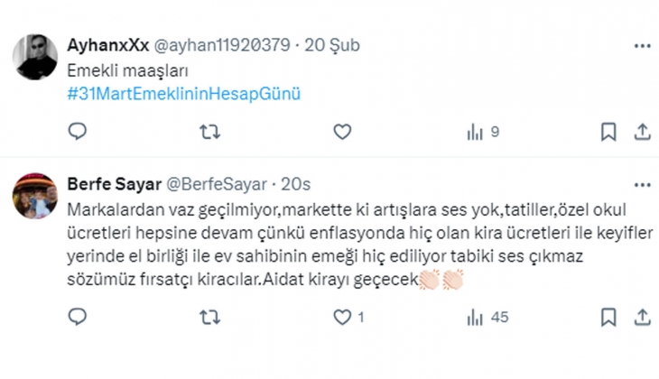 Armağan Çağlayan çözülmeden ortada bırakılan sorunları sıraladı: Enflasyon, kiracı kiralayan düzenlemesi! 