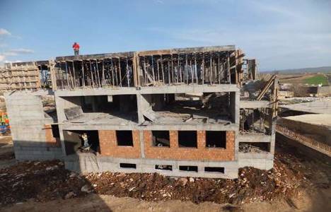 Mazıdağı köylerinde okul inşaatları devam ediyor!
