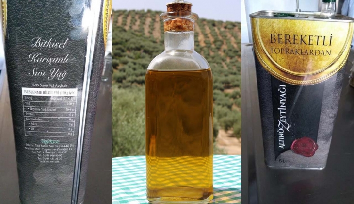 Zeytinyağı diye satılan markadan soya yağı ve ayçiçek yağı çıktı! İçinde bir gram zeytinyağı yok