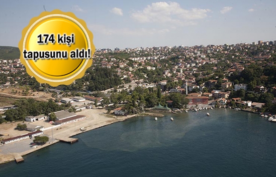 Beykoz Çavuşbaşı'nda tapu heyecanı!