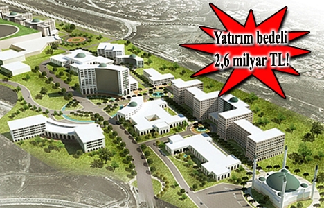 İkitelli Şehir Hastanesi'nin detayları belli oldu!