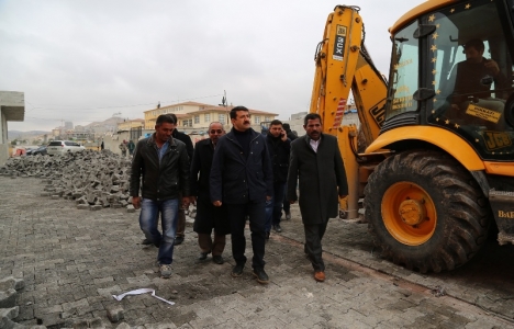 Şanlıurfa Eyyübiye'de üst yapı çalışmaları yerinde incelendi!