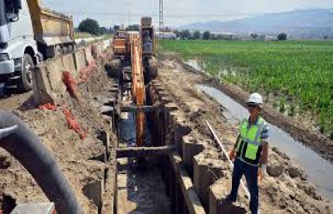 İzmir Menemen'in kanalizasyon hattı 4 milyon TL'ye yenileniyor!