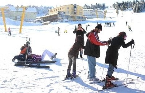 Yanlızçam ve Cıbıltepe kayak merkezlerinde yoğunluk yaşanıyor!