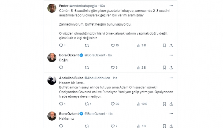 Warren Buffet tarzı Türkiye de niçin başarılı olmaz?