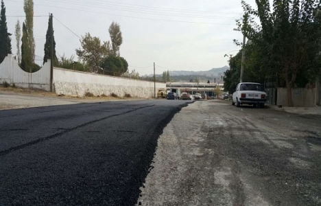 Manisa Turgutlu'nun yolları sıcak asfaltla buluştu!