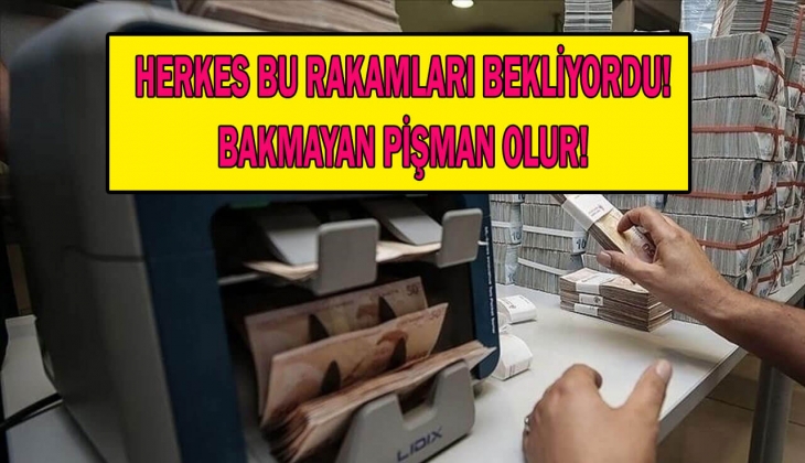 Akbank, Vakıfbank, Ziraat, Halkbank, Garanti bir bir duyurdu! Bu rakamları kaçıran pişman olur! Hemen bakın! 