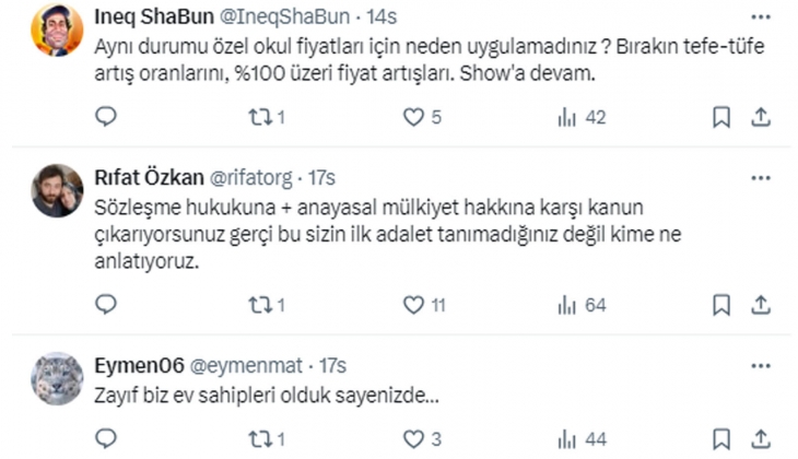 Ev sahipleri zengin, kiracılar yoksul mu? Mağdur ev sahibinden Bakan Tunç a yüzde 25 zam sınırı tepkisi!