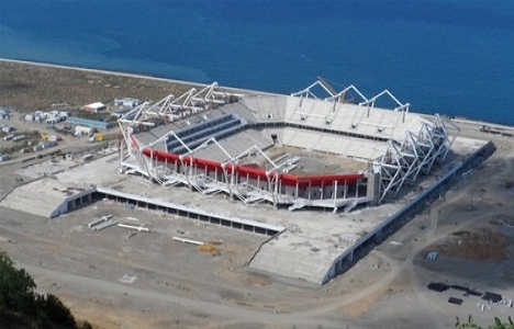 Trabzon Akyazı Stadı nın inşaatından son görüntüler!