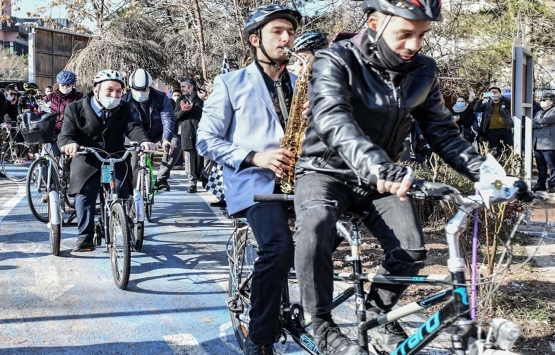 Ankara Büyükşehir in Bisiklet Yolu Projesi nde ilk etap tamamlandı!