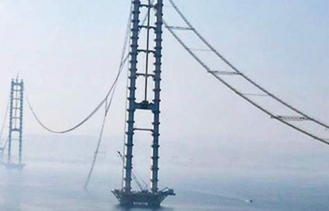  Körfez Köprüsü'nde sıra ana kablolara geldi!