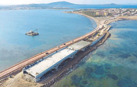 Cunda Köprüsü şubat ayında hizmete giriyor!