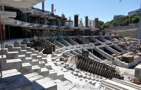 Vodafone Arena inşaatından yeni fotoğraflar!