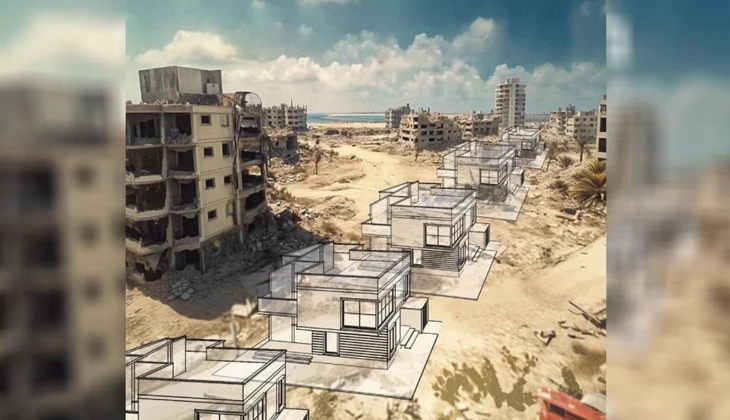 İsrailli inşaat şirketinin Gazze'deki konut reklamı akıllarda soru işareti bıraktı! 
