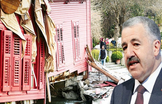 Ahmet Arslan'dan Hekimbaşı Yalısı kazası açıklaması!