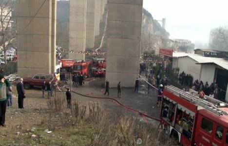 Beykoz Sosyete Çarşısı'nda yangın çıktı, 170 işyeri kül oldu!