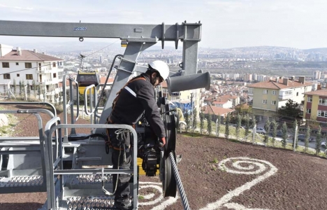Yenimahalle-Şentepe Teleferik Hattı bakıma giriyor!