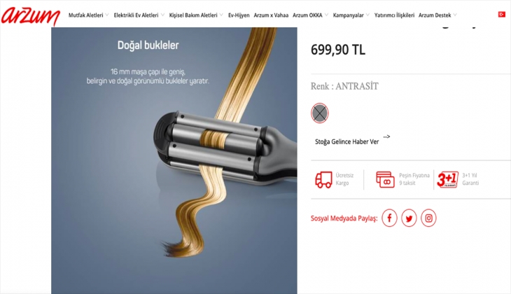 Arzum saç bakım serisinde Ekim ayı fiyatlarını belli oldu! İşte 3 Ekim 2022 Arzum fiyat listesi