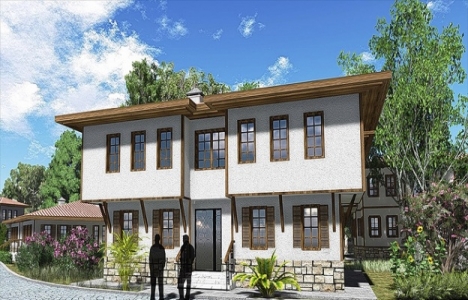 Kayseri'de yöresel mimaride 6 tip konut yapılacak!