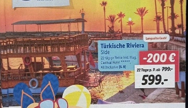 Almanya nın ucuzluk marketi Lidl in 599 Euro ya sattığı Türkiye tatili kısa sürede tükendi!