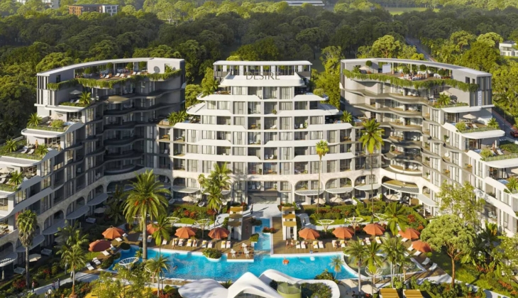 Desire Antalya yüzde 50 peşinat 20 ay vade fırsatıyla satışa çıktı! Yeni proje!