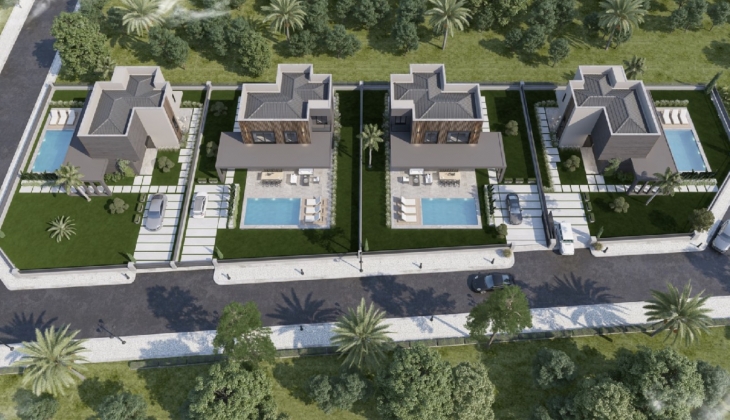 Quarte Villaları’nda 30 milyon TL’ye 5+1 müstakil havuzlu villalar! Teslimler Temmuz’da!
