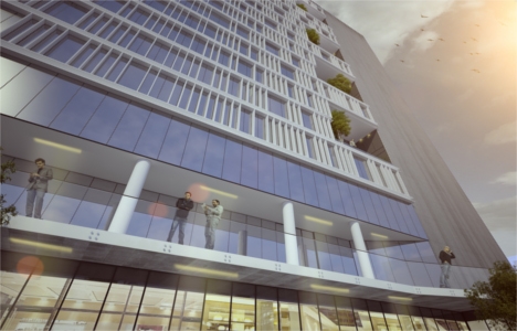 DRS Ofis projesi finans merkezinde yükselecek!