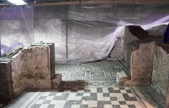 İtalya da metro kazısında lüks ev bulundu!