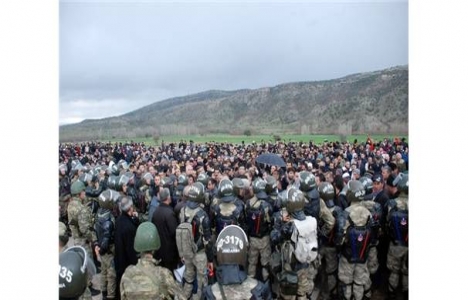 Tokat'ta HES protestosunda gerginlik!
