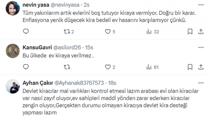 Ev sahiplerinden varlıklı kiracılara gelir transferi!