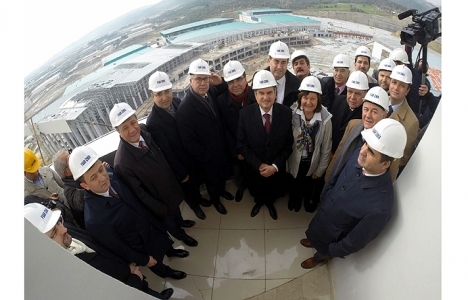 Gaziemir’deki Fuar İzmir inşaatının yüzde 85'lik kısmı tamamlandı!