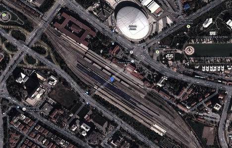 Ankara YHT Garı harita!