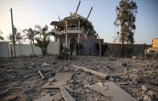 Gazze'de 130 konut kullanılmaz hale geldi!