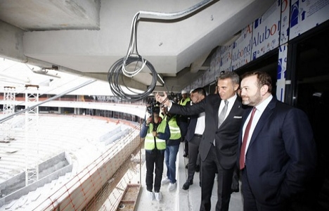 Beşiktaş Vodafone Arena inşaatında son durum!