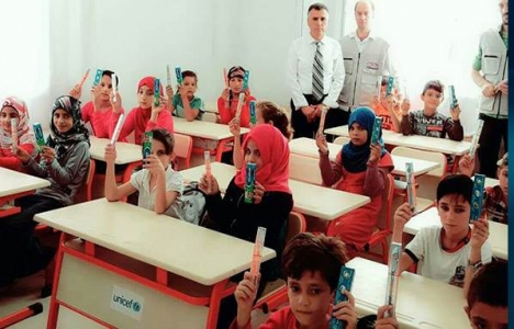 Hatay'da Suriyeli öğrenciler için okul açıldı!