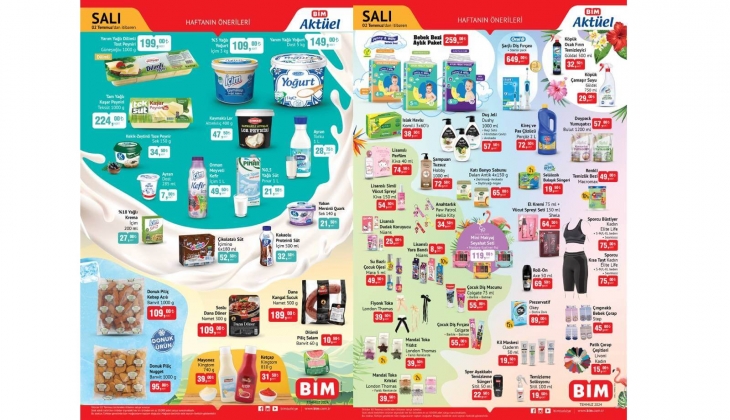 BİM'e yarın ne geliyor? En uygun fiyatlarla fırsat ürünler BİM'de! 2 Temmuz BİM aktüel ürünler kataloğu!