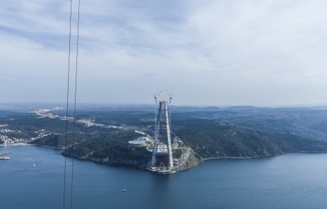 3. Boğaz Köprüsü son durum fotoğrafları!