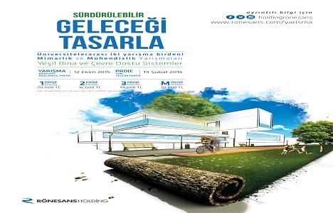 Rönesans Holding'ten 2. Sürdürülebilir Geleceği Tasarla yarışması!