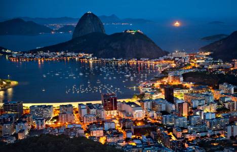 молния рио бразилия ночь lightning Rio Brazil night без смс