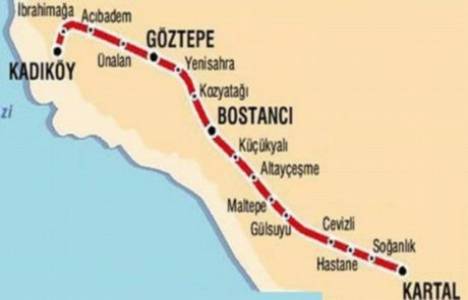 Kadıköy-Kartal Metro Hattı durakları!