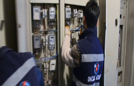 Diyarbakır'daki lüks sitelerde kaçak elektrik denetimi yapıldı! 