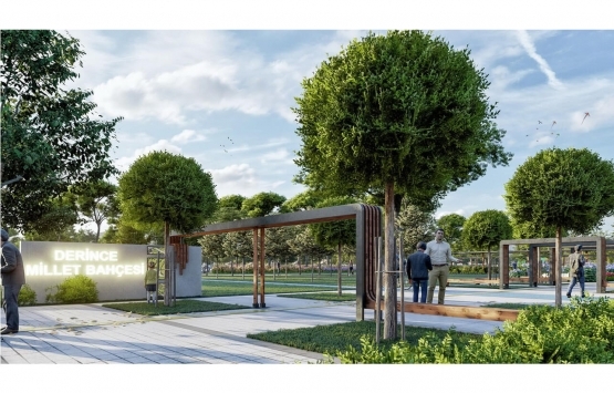 Kocaeli Derince Millet Bahçesi yıl sonunda açılıyor!