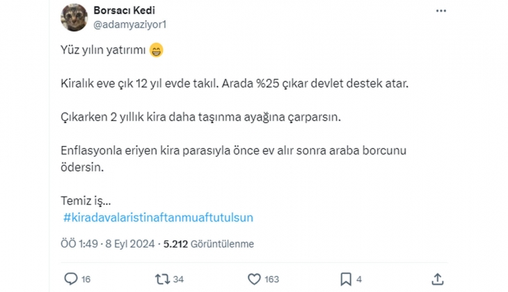 Kiracılık, yüzyılın yatırımı oldu! 