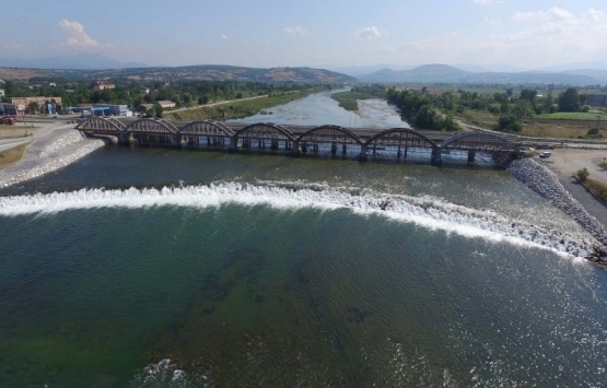 Bafra Çetinkaya Köprüsü restorasyon çalışmaları tam gaz!