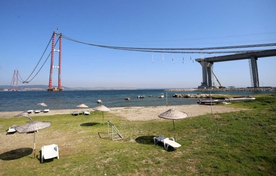 1915 Çanakkale Köprüsü nün 3. tabliye montajı başladı!